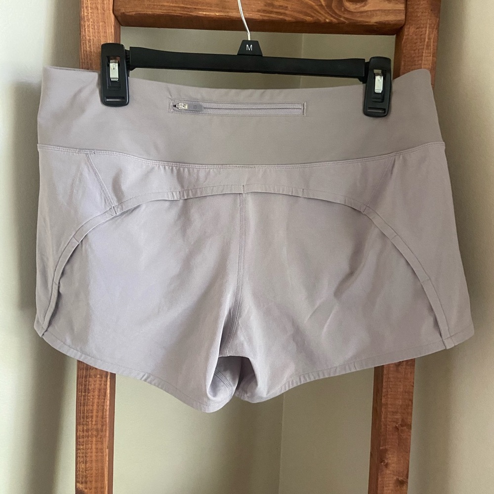 Lululemon speed up low rise lined shorts